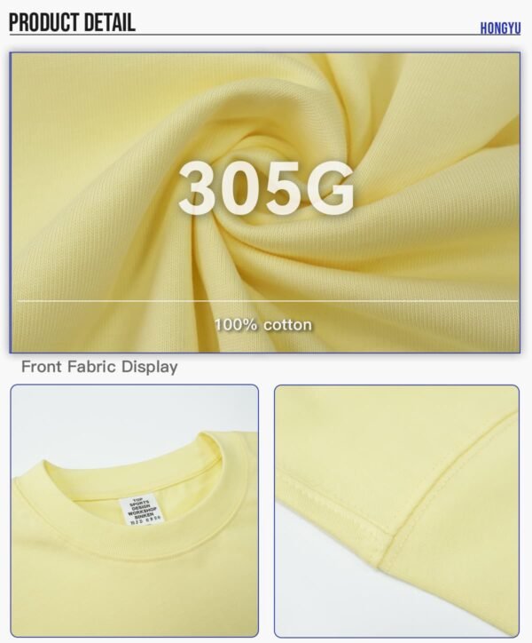 Custom Heavyweight Oversized T-Shirt 6601 - Style E48B34 - product detail view 9 Custom Heavyweight Oversized T-Shirt 6601 - Style E48B34 - product detail view 9