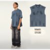 Custom 310 GSM Vintage-Wash Raw-Hem T-Shirt S1972 - Style 05F1F4 - product detail view 13 Custom 310 GSM Vintage-Wash Raw-Hem T-Shirt S1972 - Style 05F1F4 - product detail view 13