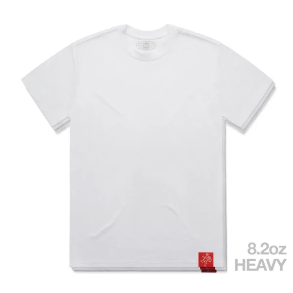 Custom Heavyweight Relaxed Crewneck Tee - Style 15E0EB - product detail view 3