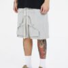 Custom Seamed Heavyweight Jersey Shorts CUS2404-041906 - Style 088446 - product detail view 3