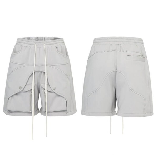 Custom Seamed Heavyweight Jersey Shorts CUS2404-041906 - Style 088446 - product detail view 6