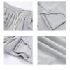 Custom Seamed Heavyweight Jersey Shorts CUS2404-041906 - Style 088446 - product detail view 11