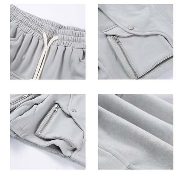 Custom Seamed Heavyweight Jersey Shorts CUS2404-041906 - Style 088446 - product detail view 11
