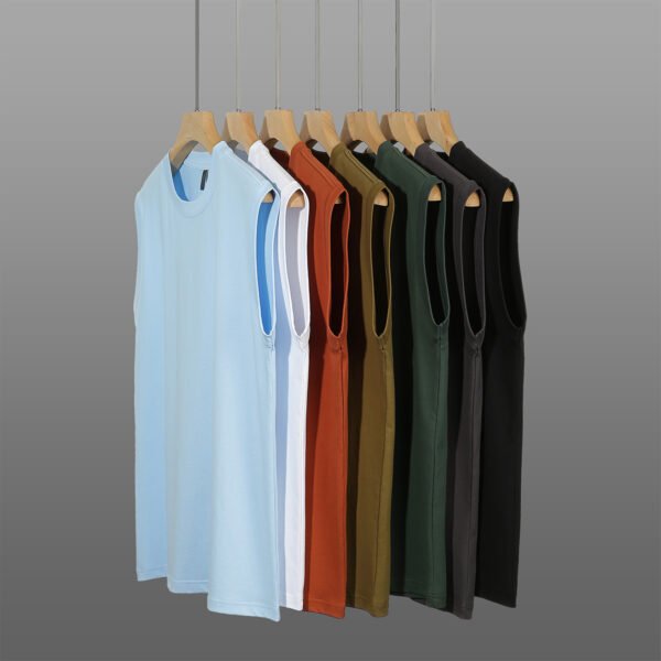Custom Heavyweight Sleeveless Tank Top | - Style B6429D - product detail view 2