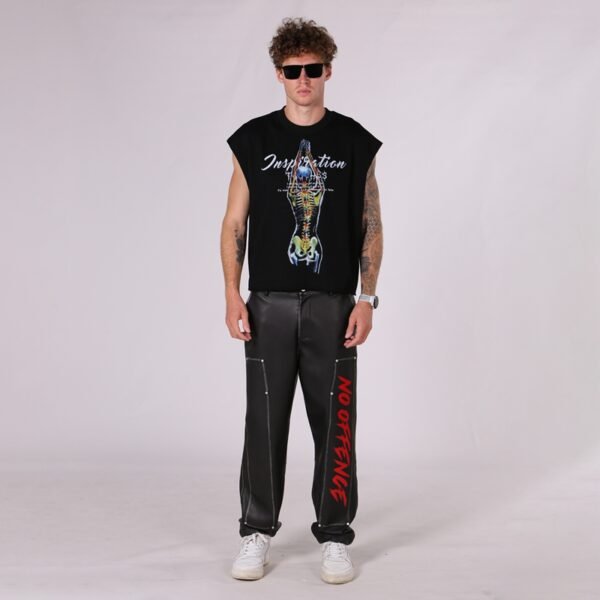 Custom Heavyweight Sleeveless Graphic Tank Top - Style B9DAE1