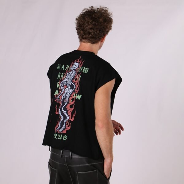Custom Heavyweight Sleeveless Graphic Tank Top - Style B9DAE1 - product detail view 5