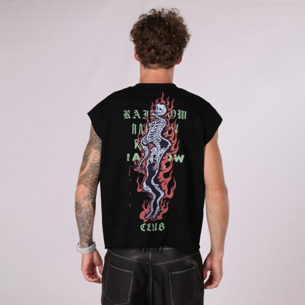 Custom Heavyweight Sleeveless Graphic Tank Top - Style B9DAE1 - product detail view 7