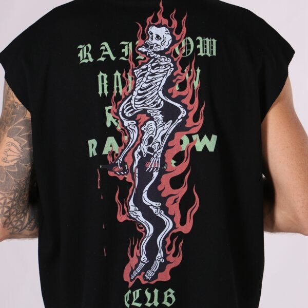 Custom Heavyweight Sleeveless Graphic Tank Top - Style B9DAE1 - product detail view 10