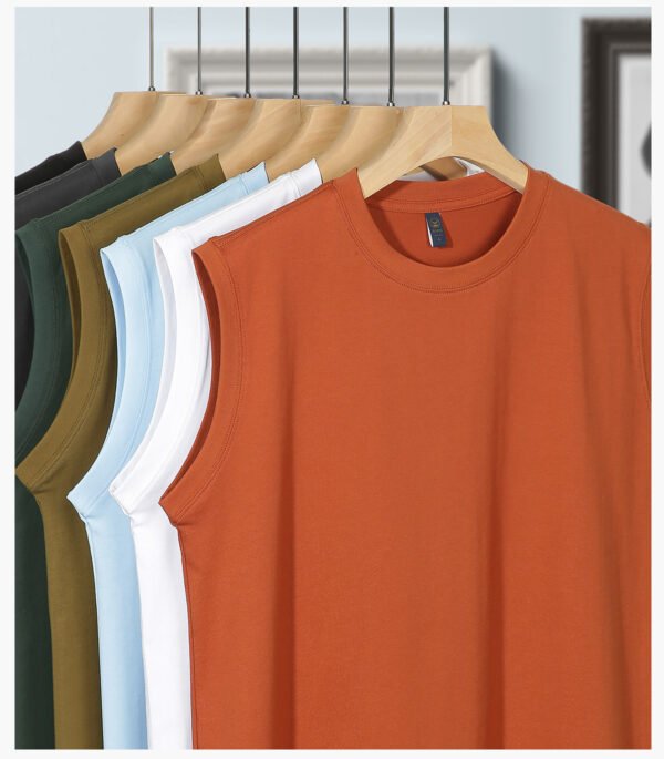 Custom Heavyweight Sleeveless Tank Top | - Style B6429D - product detail view 14