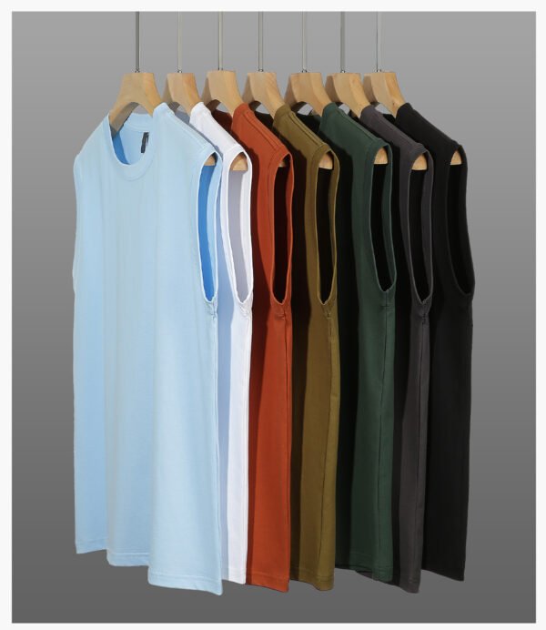Custom Heavyweight Sleeveless Tank Top | - Style B6429D - product detail view 18