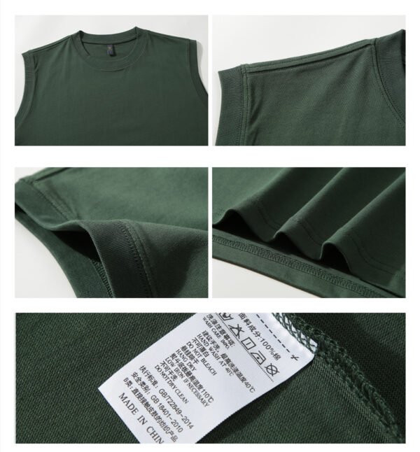 Custom Heavyweight Sleeveless Tank Top | - Style B6429D - product detail view 9