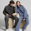 Custom Heavyweight Spray-Wash Straight-Leg Sweatpants 1266 - Style 4BFF92 - product detail view 10 Custom Heavyweight Spray-Wash Straight-Leg Sweatpants 1266 - Style 4BFF92 - product detail view 10