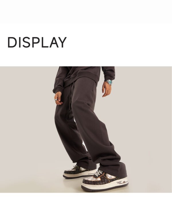 Custom Heavyweight Straight-Leg Terry Sweatpants 2286 - Style 171ABF - product detail view 14