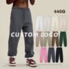 Custom Heavyweight Brushed Terry Sweatpants - Style AA6AA0 - product detail view 2 Custom Heavyweight Brushed Terry Sweatpants - Style AA6AA0 - product detail view 2