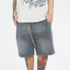 Custom Vintage-Washed Heavyweight Straight Shorts CUS2404-041904 - Style 070BB9 - product detail view 3
