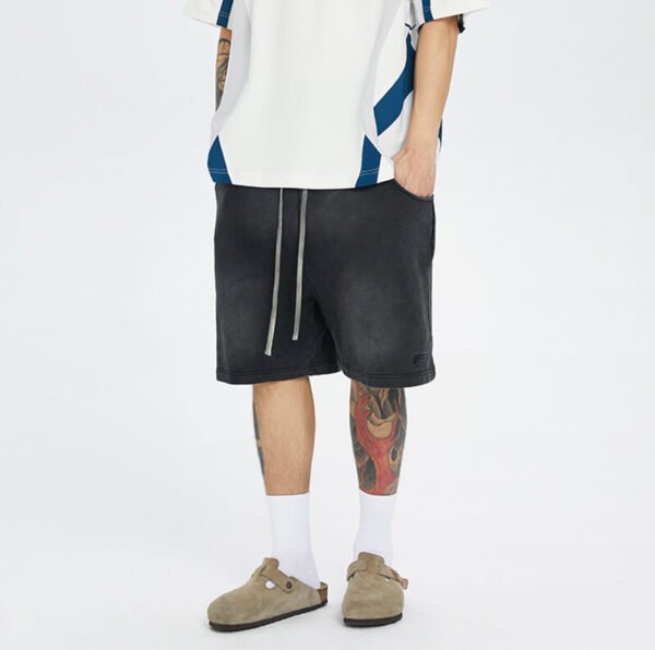 Custom Vintage-Washed Heavyweight Straight Shorts CUS2404-041904 - Style 070BB9 - product detail view 5