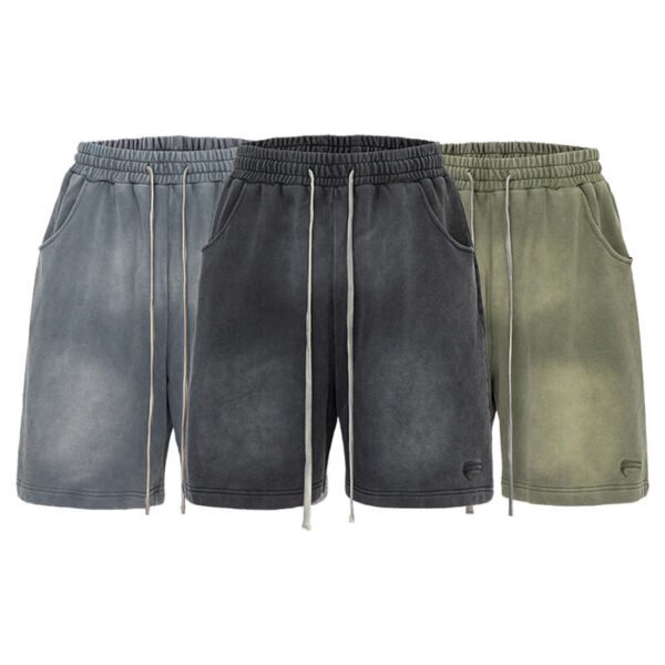 Custom Vintage-Washed Heavyweight Straight Shorts CUS2404-041904 - Style 070BB9 - product detail view 6