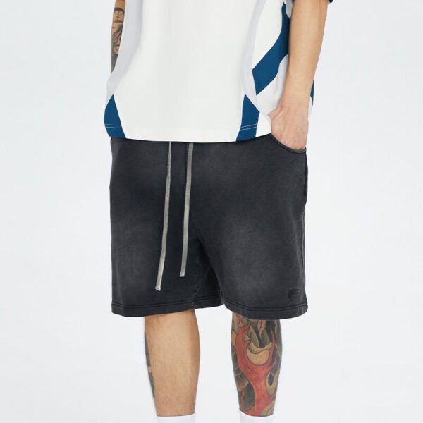 Custom Vintage-Washed Heavyweight Straight Shorts CUS2404-041904 - Style 070BB9 - product detail view 7