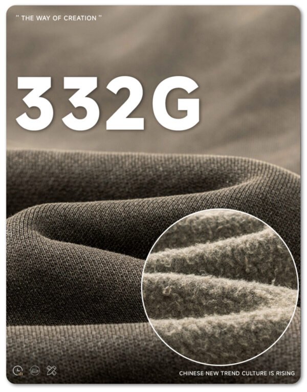 Custom Heavyweight Washed Wide-Leg Sweatpants K2437 - Style 3DC1C0 - product detail view 6