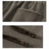 Custom Heavyweight Washed Wide-Leg Sweatpants K2437 - Style 3DC1C0 - product detail view 11