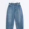 Custom Heavyweight Washed Wide-Leg Jeans 2576 - Style CE8C2C - product detail view 14
