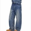 Custom Heavyweight Washed Wide-Leg Jeans 2576 - Style CE8C2C - product detail view 12