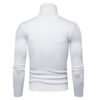 Custom Men's High Collar Slim Pullover Sweater - Style 84DDF4 - product detail view 3