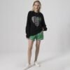 Custom High-Waist Utility Twill Mini Skirt - Style B09EC4 - product detail view 2
