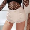 Custom High-Waist Utility Twill Mini Skirt - Style B09EC4 - product detail view 5