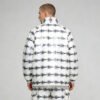 Custom Holographic Wave Print Puffer Jacket - Style 56606C - product detail view 5