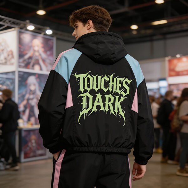 Custom Hooded Color-Block Graphic Jacket 2D3CB52E931122D5 - Style 2D3CB5 - product detail view 5 Custom Hooded Color-Block Graphic Jacket 2D3CB52E931122D5 - Style 2D3CB5 - product detail view 5