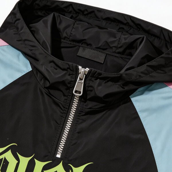 Custom Hooded Color-Block Graphic Jacket 2D3CB52E931122D5 - Style 2D3CB5 - product detail view 6 Custom Hooded Color-Block Graphic Jacket 2D3CB52E931122D5 - Style 2D3CB5 - product detail view 6