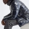 Custom Hooded Gloss Puffer Jacket | VW-4DC5 - Style 4DC504 - product detail view 3 Custom Hooded Gloss Puffer Jacket | VW-4DC5 - Style 4DC504 - product detail view 3