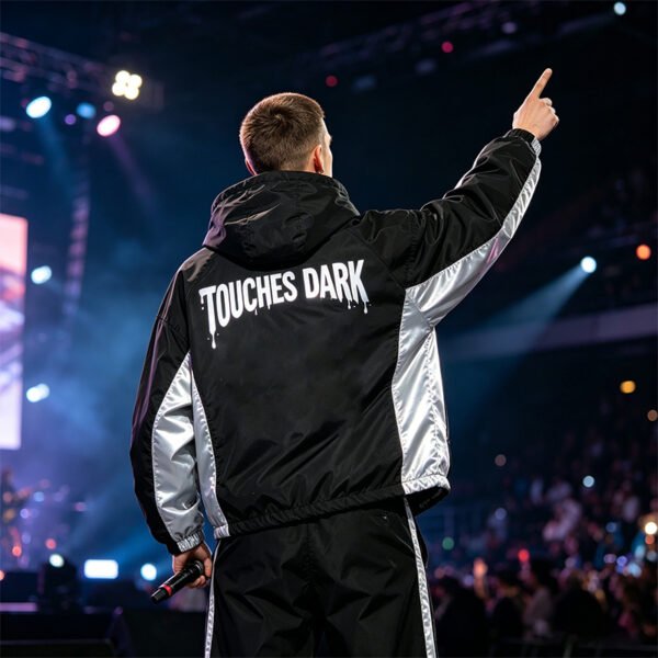 Custom Hooded Graphic Panel Jacket - Style 0A6CEE - product detail view 8 Custom Hooded Graphic Panel Jacket - Style 0A6CEE - product detail view 8