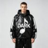 Custom Hooded Half-Zip Mobility Jacket | VW-42785 - Style 42785A - product detail view 8