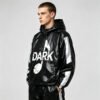 Custom Hooded Half-Zip Mobility Jacket | VW-42785 - Style 42785A - product detail view 9