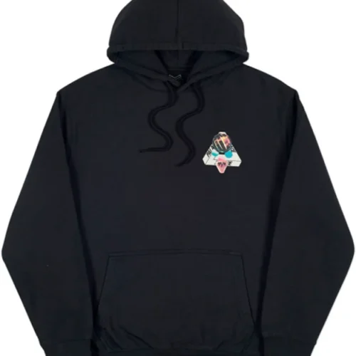 Custom Black Pullover Hooded Jacket ST-F63C5A06 - Style F63C5A