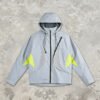 Custom Hooded Patchwork Utility Jacket - Style 8DB286 - product detail view 7