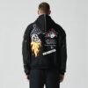 Custom Hooded Patchwork Varsity Jacket - Style F4D7D0 - product detail view 8 Custom Hooded Patchwork Varsity Jacket - Style F4D7D0 - product detail view 8