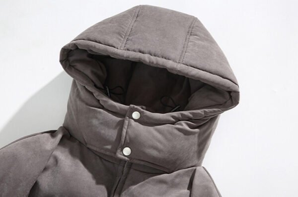 Custom Oversized Hooded Puffer Jacket - Style 031E94 - product detail view 9 Custom Oversized Hooded Puffer Jacket - Style 031E94 - product detail view 9