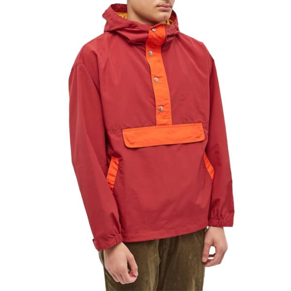 Custom Hooded Pullover Jacket With Mobility Underarm - Style EF6A02 - product detail view 3 Custom Hooded Pullover Jacket With Mobility Underarm - Style EF6A02 - product detail view 3
