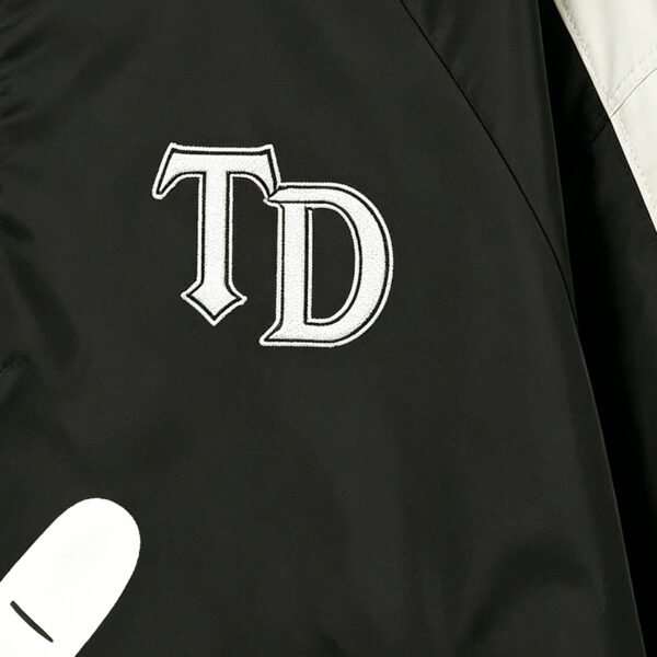 Custom Color-Block Hooded Graphic Pullover Jacket - Style B8BF74 - product detail view 7 Custom Color-Block Hooded Graphic Pullover Jacket - Style B8BF74 - product detail view 7