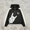 Custom Color-Block Hooded Graphic Pullover Jacket - Style B8BF74 - product detail view 10 Custom Color-Block Hooded Graphic Pullover Jacket - Style B8BF74 - product detail view 10