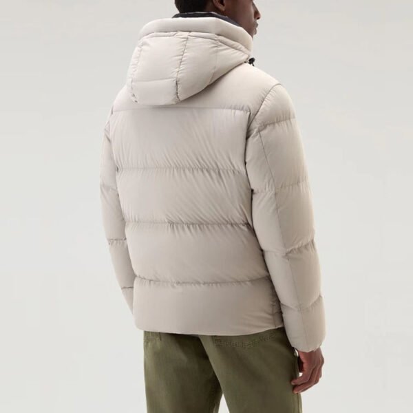 Custom Hooded Quilted Puffer Jacket - Style 27292D - product detail view 3 Custom Hooded Quilted Puffer Jacket - Style 27292D - product detail view 3
