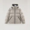 Custom Hooded Quilted Puffer Jacket - Style 27292D - product detail view 5 Custom Hooded Quilted Puffer Jacket - Style 27292D - product detail view 5