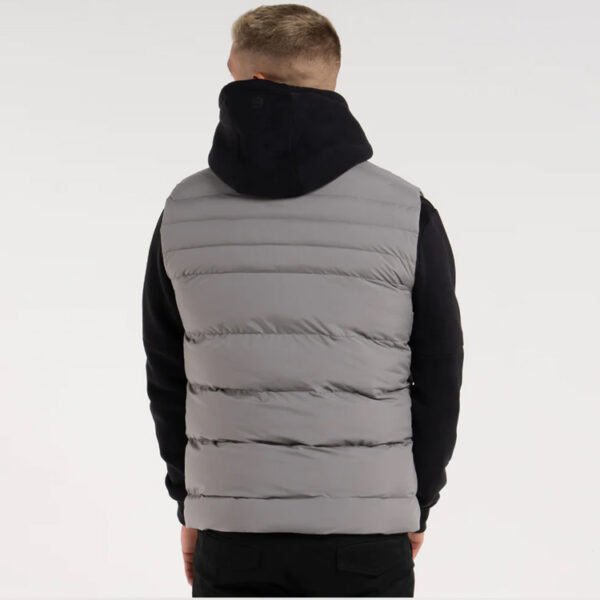 Custom Hooded Quilted Puffer Vest - VW-EE2B8C - Style EE2B8C - product detail view 3 Custom Hooded Quilted Puffer Vest - VW-EE2B8C - Style EE2B8C - product detail view 3