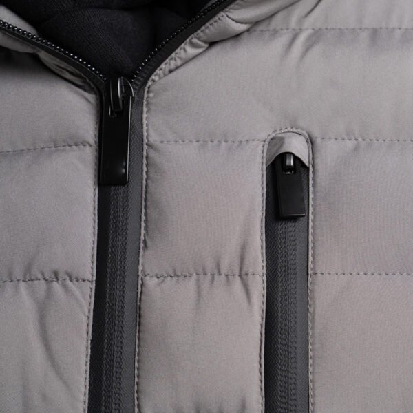 Custom Hooded Quilted Puffer Vest - VW-EE2B8C - Style EE2B8C - product detail view 4 Custom Hooded Quilted Puffer Vest - VW-EE2B8C - Style EE2B8C - product detail view 4