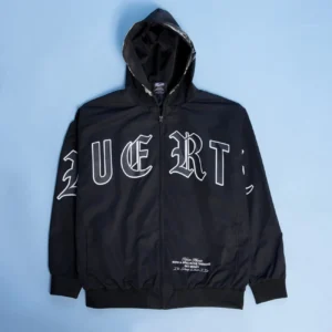 Custom Oversized Hooded Zip Windbreaker - Style FE757A