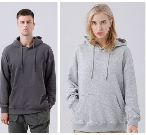 Custom Drop-Shoulder Pullover Hoodie - Style 0C815A - product detail view 11