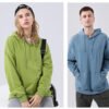 Custom Drop-Shoulder Pullover Hoodie - Style 0C815A - product detail view 13